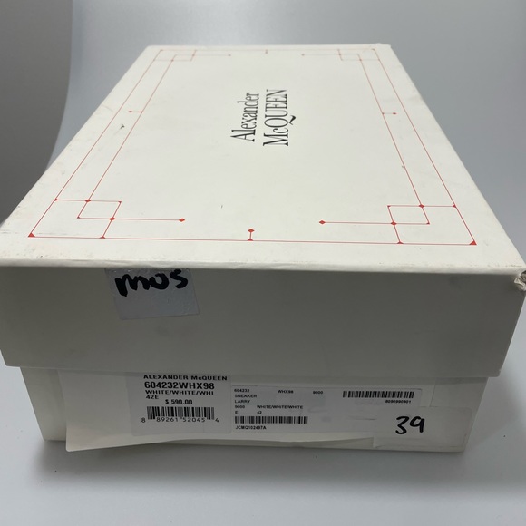 Alexander McQueen Transparent Sole Oversized Sneakers Mens EU 42/ US 9 $750. - Picture 14 of 16